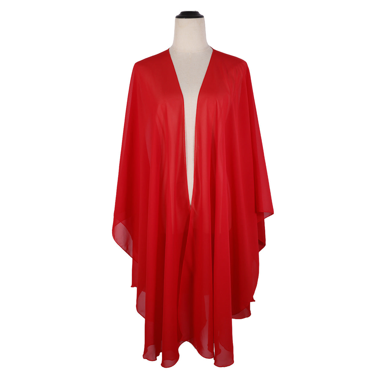 Luftig chiffongblus – elegant stil