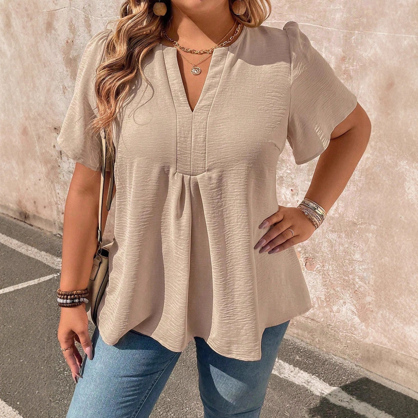 V-ringad topp