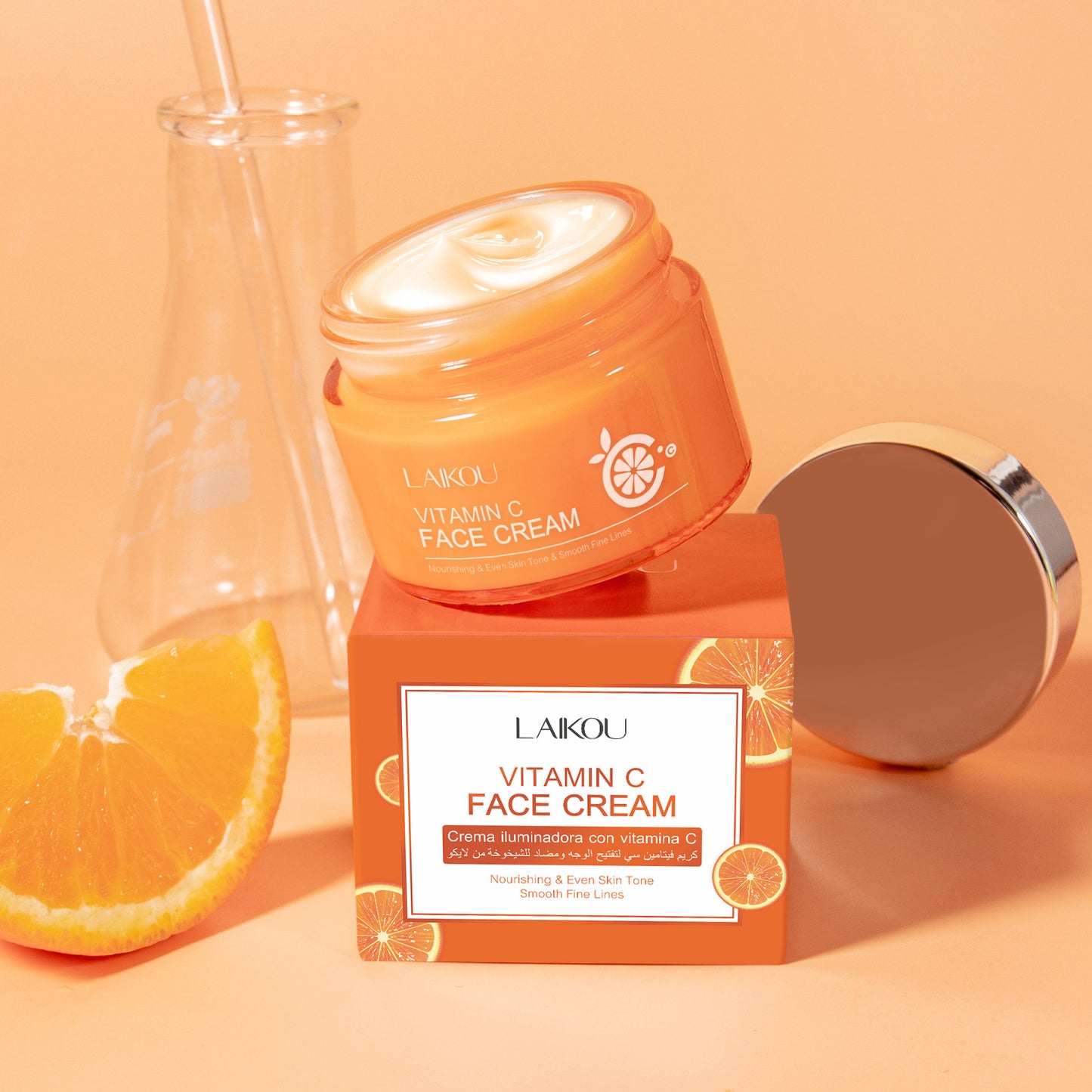 Vitamin C Kräm – Lyster & Återfuktnin