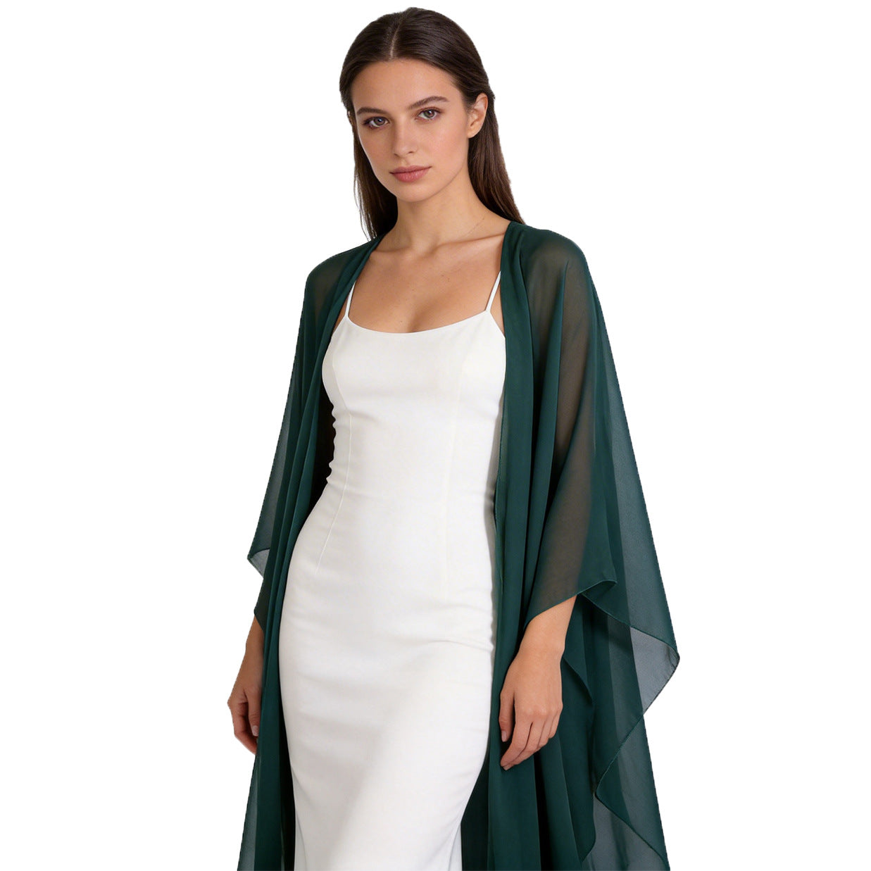 Luftig chiffongblus – elegant stil