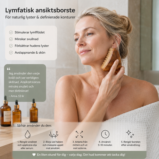 Lymfatisk Ansiktsborste