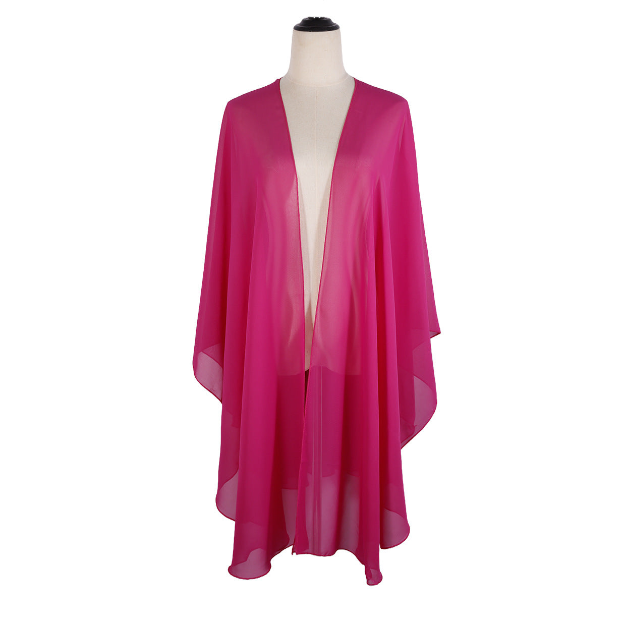 Luftig chiffongblus – elegant stil